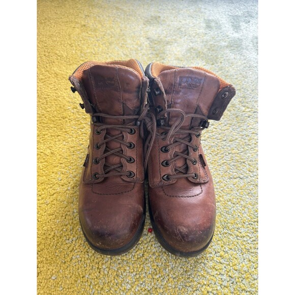 Timberland PRO Series Boots Titan Toe Brown Leather Size 7 main image 11